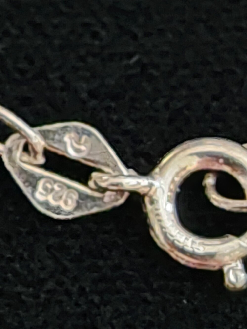 Silver 925 Charm Bracelet 7.5" 3.56gm